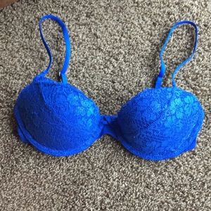 Blue bra